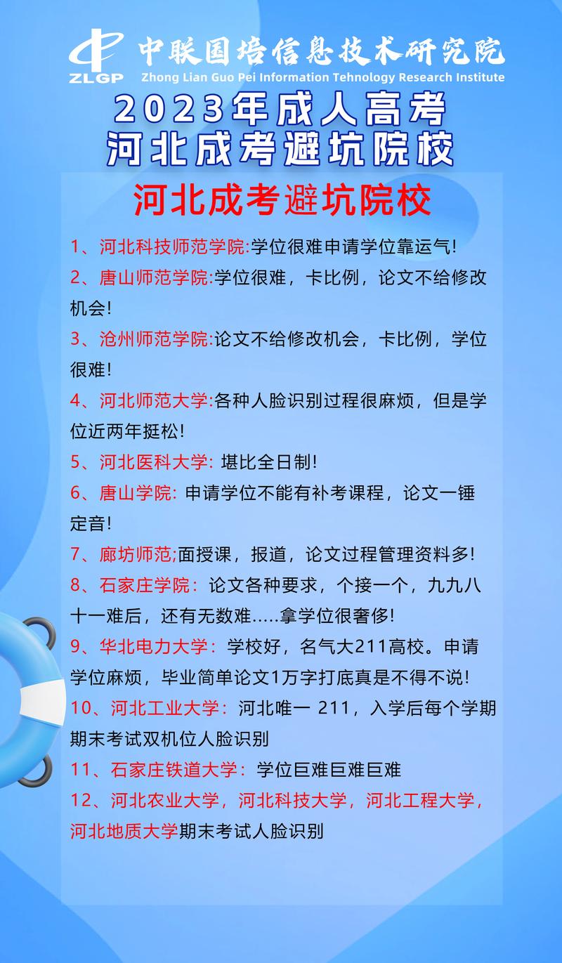 河北成考怎么自己报学校？河北成考可以报哪些学校？