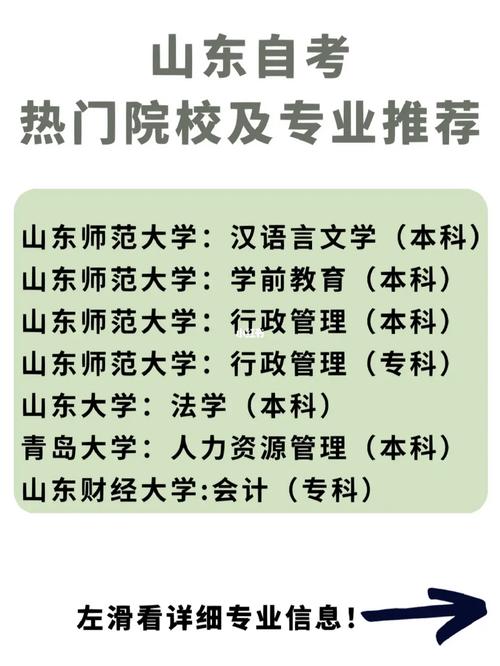 山东师范自考本科专业有哪些,山东师范大学的自考本科