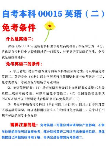 自考英语二专业怎么选择(自考如何选专业)