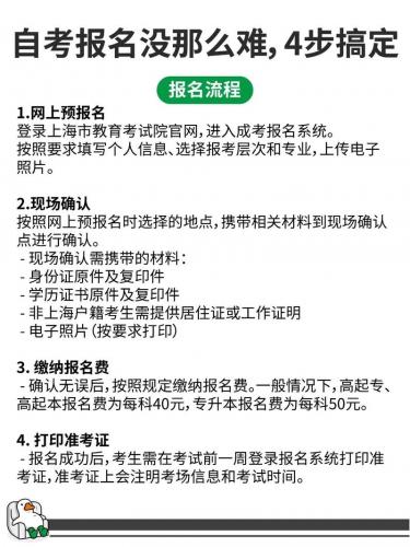上海自考怎么报考专业(上海自考怎么个流程)