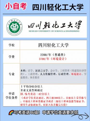 四川自考专业对应院校是什么(四川自考大专,哪个学校哪个专业好)