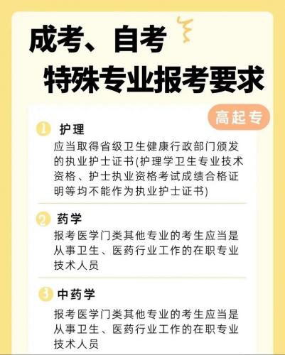 护理自考本改什么专业好考(专科护理,自考升本选什么专业好)