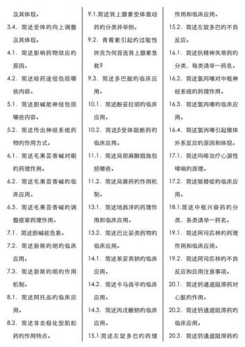 自考药理学怎么学好专业,药理学自考重点?