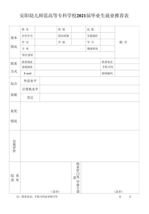 自考本科的专业推荐表怎么写(毕业生推荐表中专业方向和第二专业怎么写)