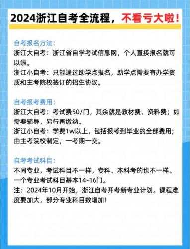 浙江自考专业怎么查(浙江自考专业和院校哪里查)