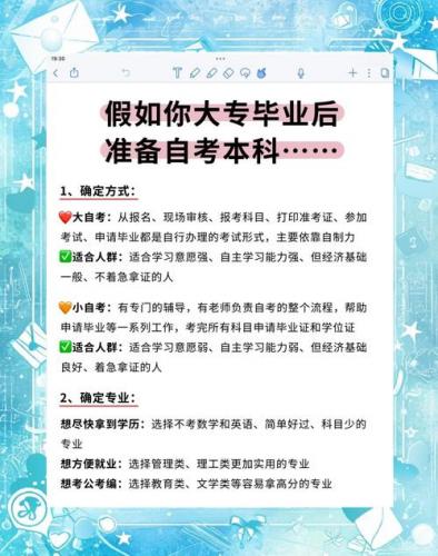 上大学怎么报自考本科专业(在校大专生怎么参加自考本科)