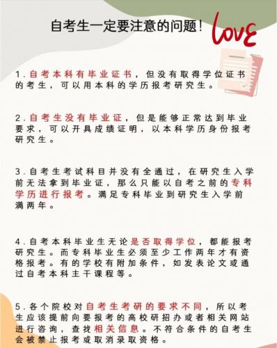 自考研究生专业怎么学(自考本科考研究生专业怎么选择)