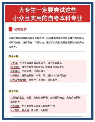 自考本科专业需要做什么(自考本科要做些什么)