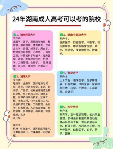 安乡县成考院校有哪些(湖南成人大专报哪个学校好)