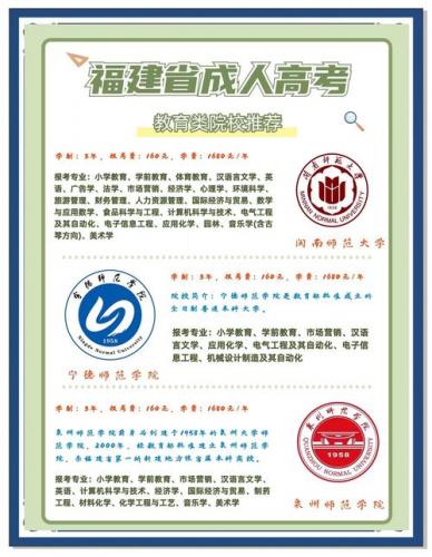 新罗区成考院校在哪里(福建省今年具备成人高等学历招生资格的成人高等学校有哪几所)